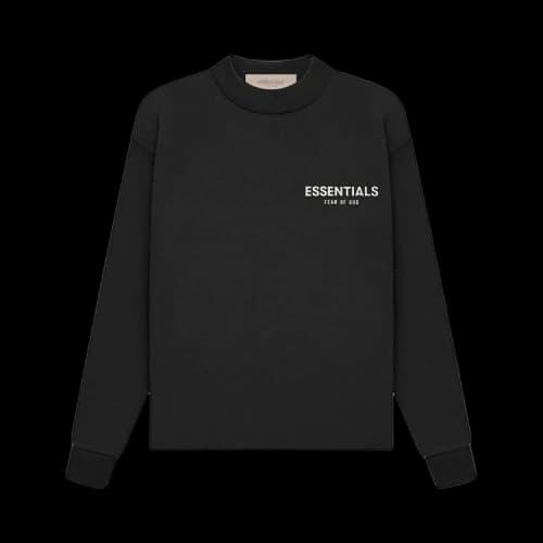 Fear of God Essentials Kids Essentials Long-Sleeve Tee 'Stretch Limo'
