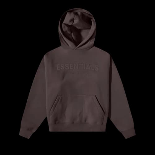 Fear of God Essentials Kids Hoodie 'Plum'