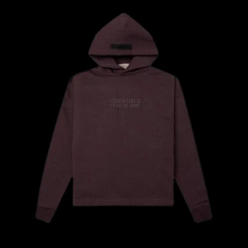 Fear of God Essentials Kids Relax Hoodie 'Plum'