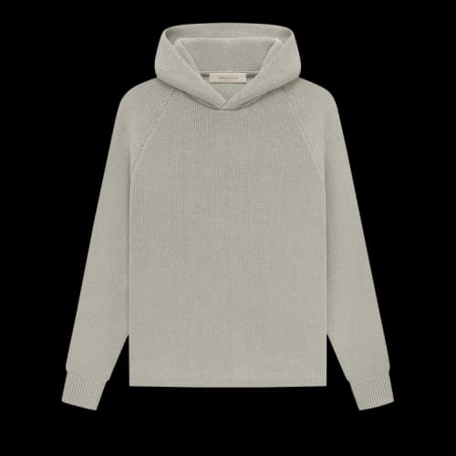Fear of God Essentials Kids Knit Hoodie 'Seal'