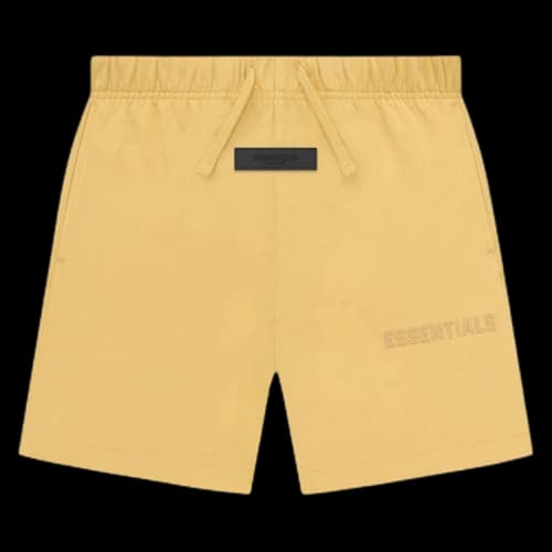 Fear of God Essentials Kids Jersey Short Light Tuscan
