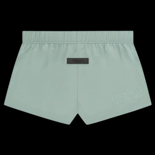 Fear of God Essentials Kids Running Nylon Short Sycamore
