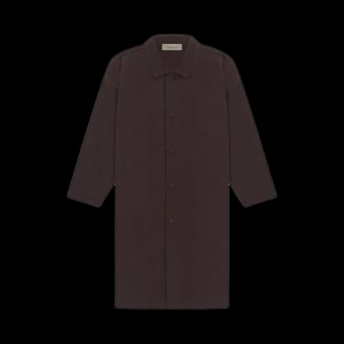 Fear of God Essentials Kids Long Coat 'Plum'