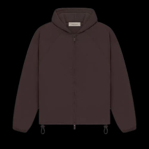 Fear of God Essentials Kids Full Zip Jacket 'Plum'