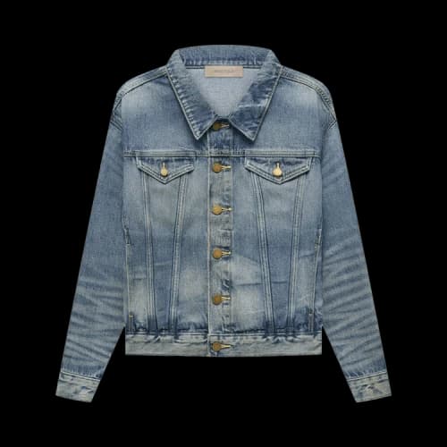Fear of God Essentials Kids Trucker Jacket 'Indigo'
