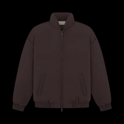 Fear of God Essentials Kids Nylon Puffer 'Plum'