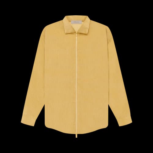 Fear of God Essentials Kids Filled Corduroy Shirt Jacket 'Light Tuscan'