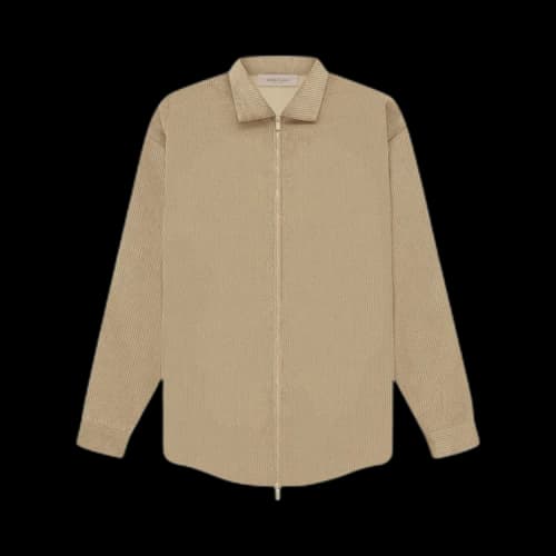 Fear of God Essentials Kids Filled Corduroy Shirt Jacket 'Sand'