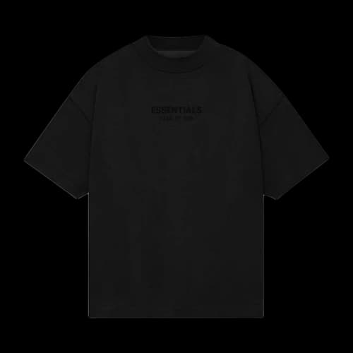 Fear of God Essentials Kids Tee 'Jet Black'
