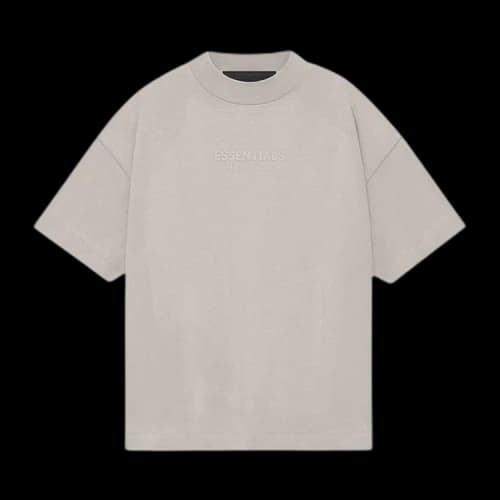 Fear of God Essentials Kids Tee 'Silver Cloud'