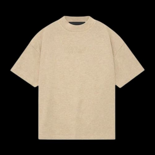 Fear of God Essentials Kids Tee 'Gold Heather'