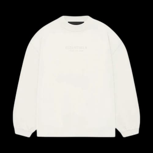 Fear of God Essentials Kids Long-Sleeve Tee 'Cloud Dancer'