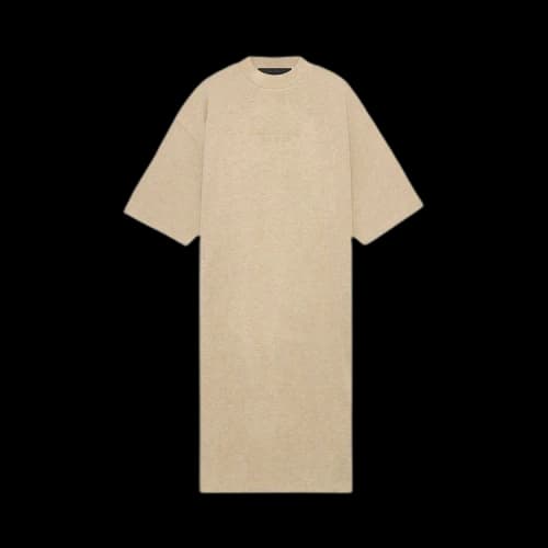 Fear of God Essentials Kids 3/4 Sleeve Dress 'Gold Heather'