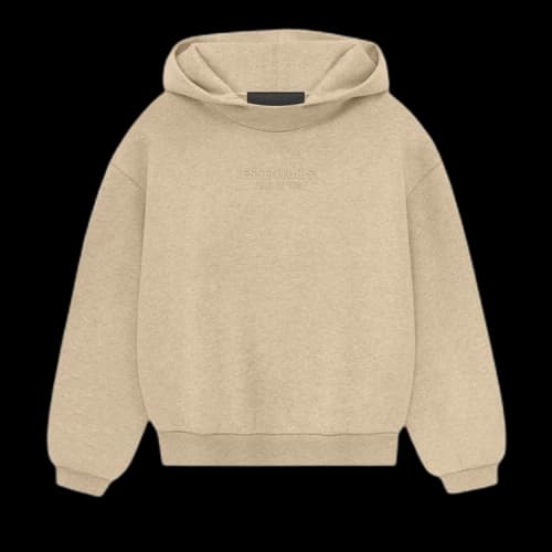 Fear of God Essentials Kids Hoodie 'Gold Heather'