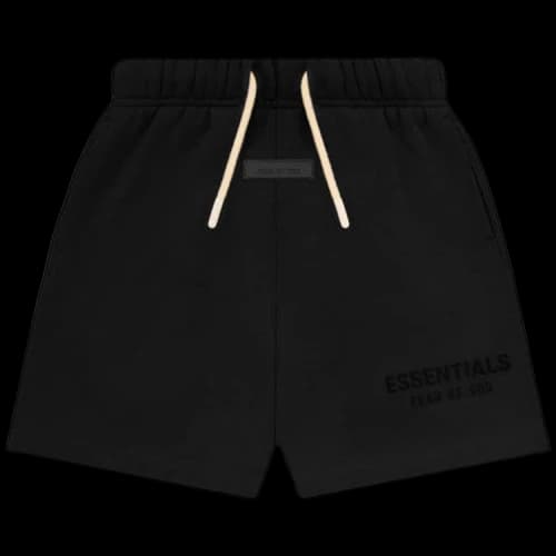 Fear of God Essentials Kids Sweatshort 'Jet Black'