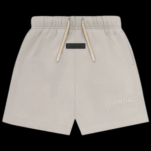 Fear of God Essentials Kids Sweatshort 'Silver Cloud'
