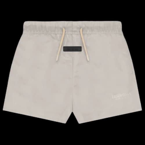 Fear of God Essentials Kids Running Short 'Silver Cloud'