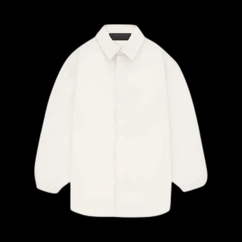 Fear of God Essentials Kids Button Down Shirt 'Cloud Dancer'