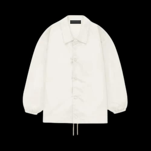 Fear of God Essentials Kids Coaches Jacket 'Cloud Dancer'