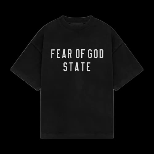 Fear of God Essentials Kids Heavy Crewneck Tee Black
