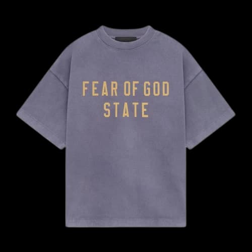 Fear of God Essentials Kids Heavy Crewneck Tee Lavender