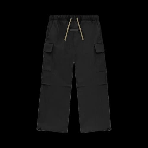 Fear of God Essentials Kids Textured Nylon Field Pant Black