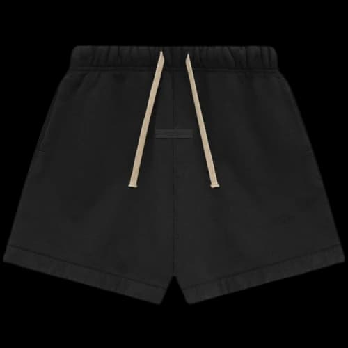 Fear of God Essentials Kids Heavy Fleece Soccer Short Black