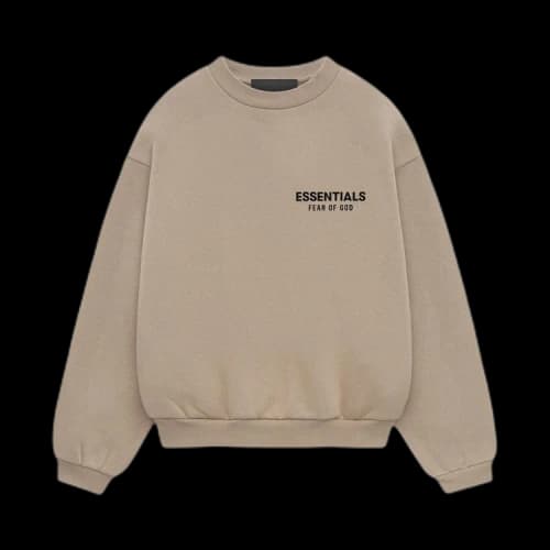 Fear of God Essentials Kids Fleece Crewneck 'Desert Sand'