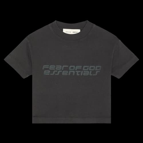 Fear of God Essentials Short-Sleeve Tee 'Vintage Black'