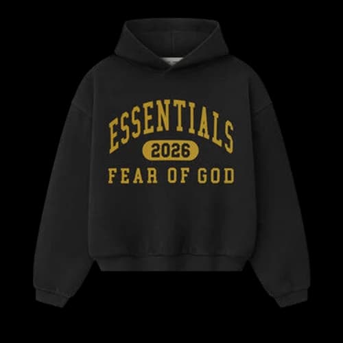Fear of God Essentials Classic Hoodie 'Vintage Black'