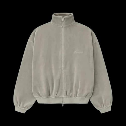 Fear of God Essentials Classic Fit Track Jacket 'Smoke Grey'