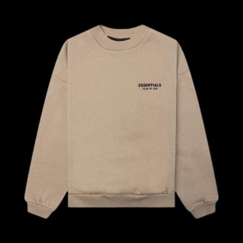 Fear of God Essentials Kids Fleece Crewneck Desert Sand