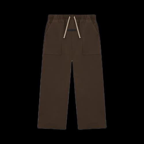 Fear of God Essentials Kids Bonded Nylon Tech Pant Brown