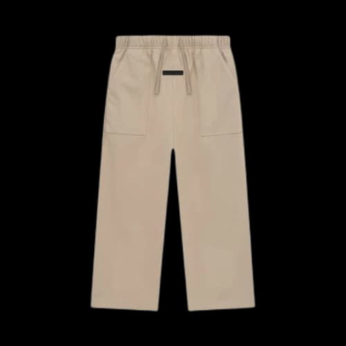 Fear of God Essentials Kids Bonded Nylon Tech Pant Desert Sand
