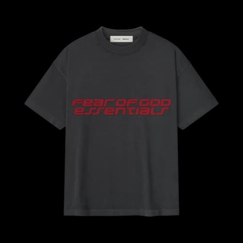 Fear of God Essentials Kids Classic Short Sleeve Tee Iron Grey