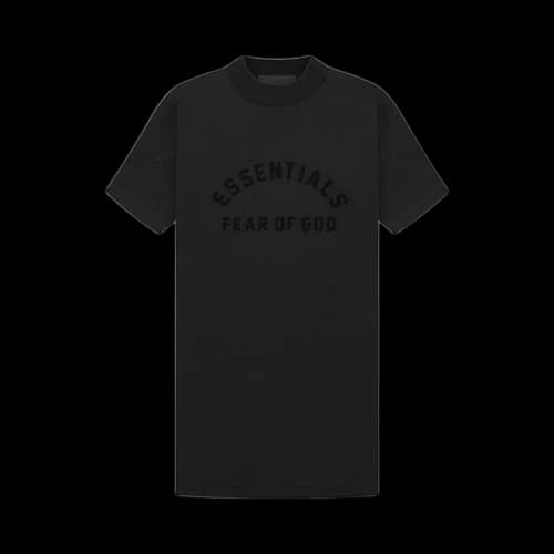 Fear of God Essentials Kids 3/4 Sleeve Dress 'Black'
