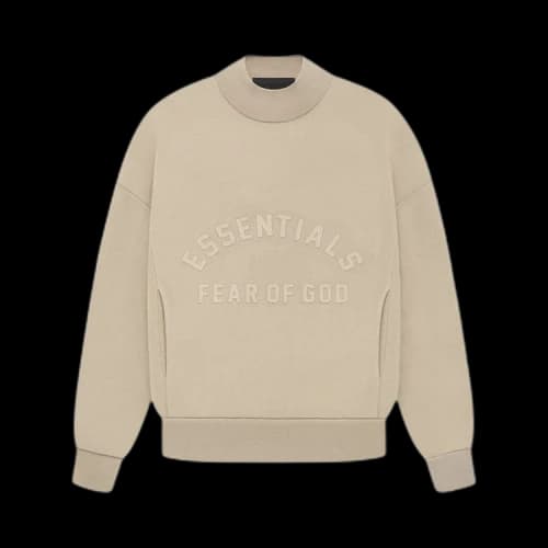 Fear of God Essentials Kids Crewneck 'Dusty Beige'