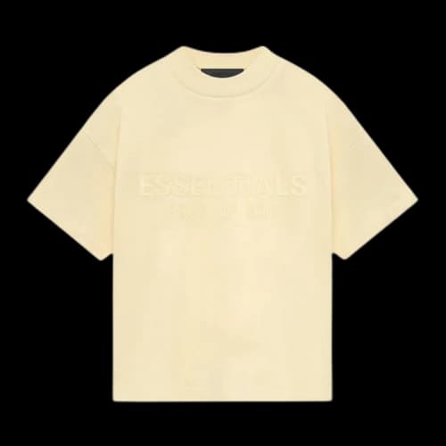 Fear of God Essentials Kids Short-Sleeve Tee 'Garden Yellow'