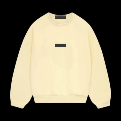 Fear of God Essentials Kids Crewneck 'Garden Yellow'