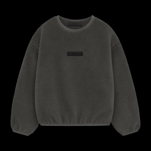 Fear of God Essentials Kids Polar Fleece Crewneck 'Ink'