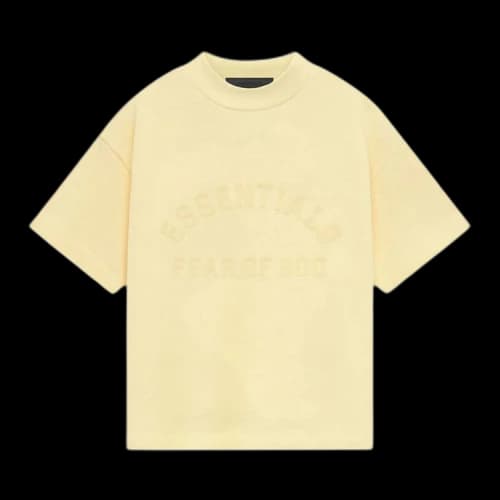 Fear of God Essentials Kids Heavy Jersey Short-Sleeve Tee 'Garden Yellow'