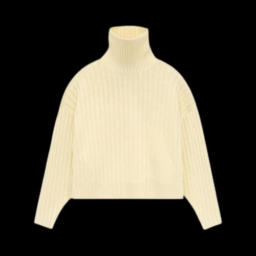 Fear of God Essentials Kids Turtleneck Sweater 'Garden Yellow'