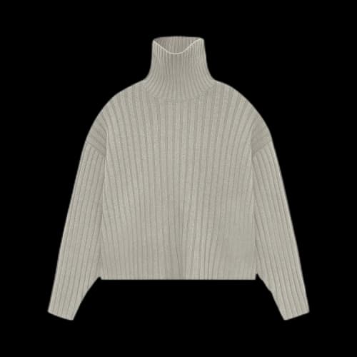 Fear of God Essentials Kids Turtleneck Sweater 'Seal'