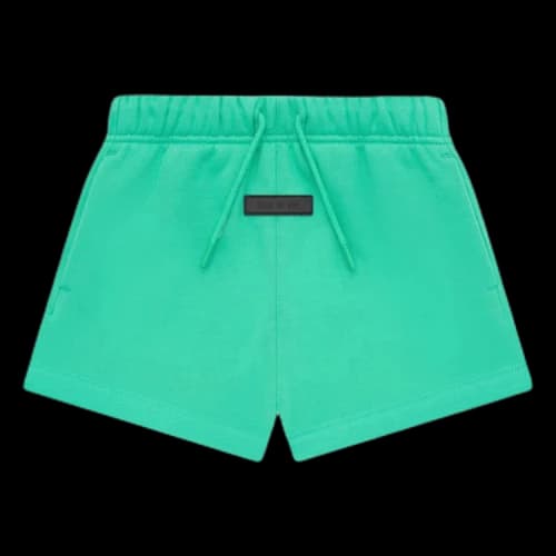 Fear of God Essentials Kids Running Short 'Mint Leaf'