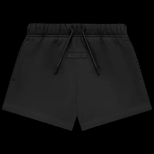 Fear of God Essentials Kids Running Short 'Jet Black'