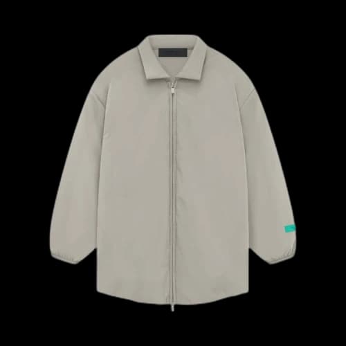 Fear of God Essentials Kids Nylon Filled Shirt Jacket 'Seal'