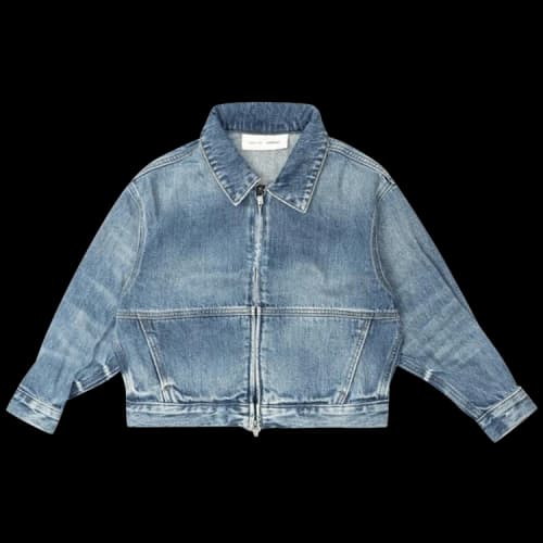 Fear of God Essentials Kids Denim Trucker Jacket Classic Blue