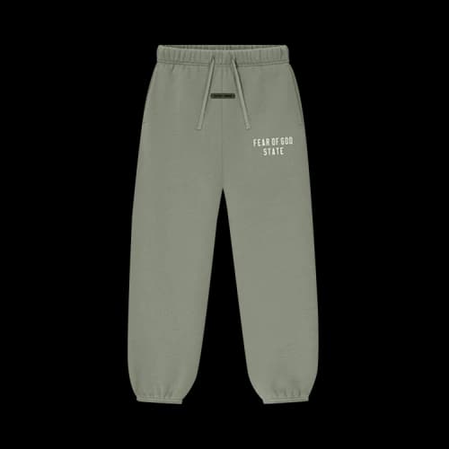Fear of God Essentials Kids Classic Fleece Sweatpant Moss