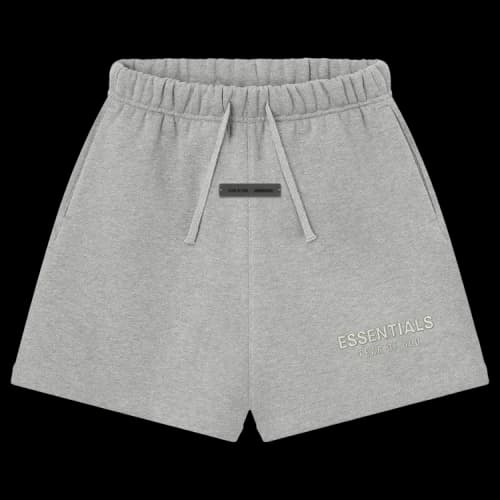 Fear of God Essentials Kids Classic Fleece Sweatshort Cloud White