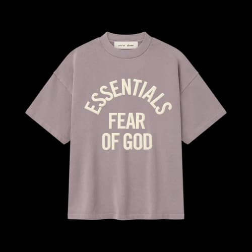 Fear of God Essentials Campus 90s Short Sleeve Tee 'Faded Mauve'